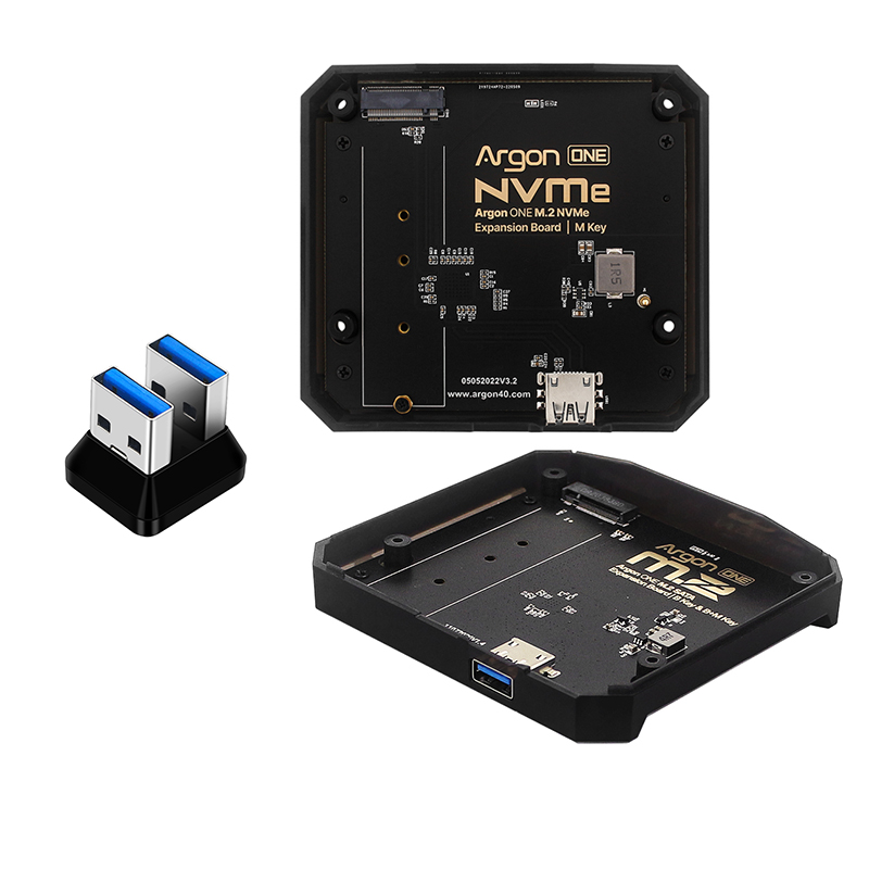 Argon One V3 M.2 Nvme Case - Argon ONE M.2 Expansion Board USB
