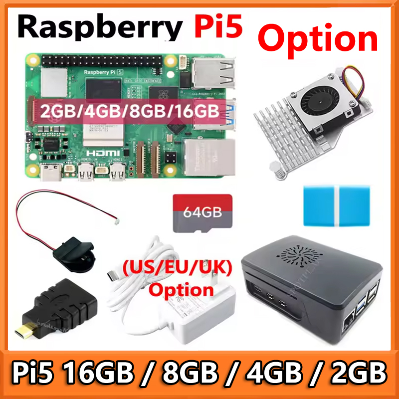 Argon One V3 M.2 Nvme Case - Raspberry Pi 5 16GB /8GB/4GB/2GB RAM