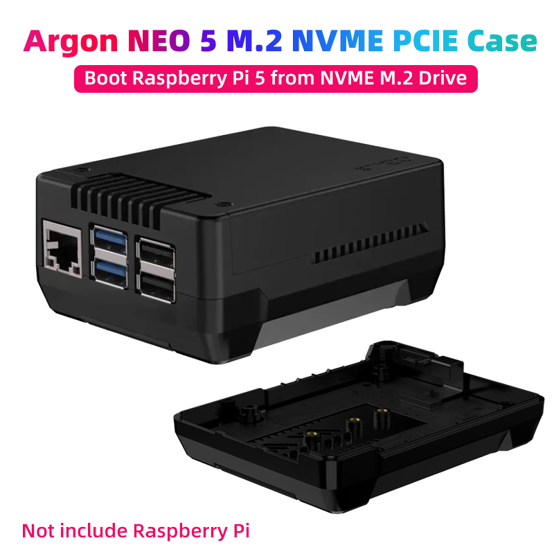 Argon One V3 M.2 Nvme Case - Argon NEO 5 M.2 NVME PCIE