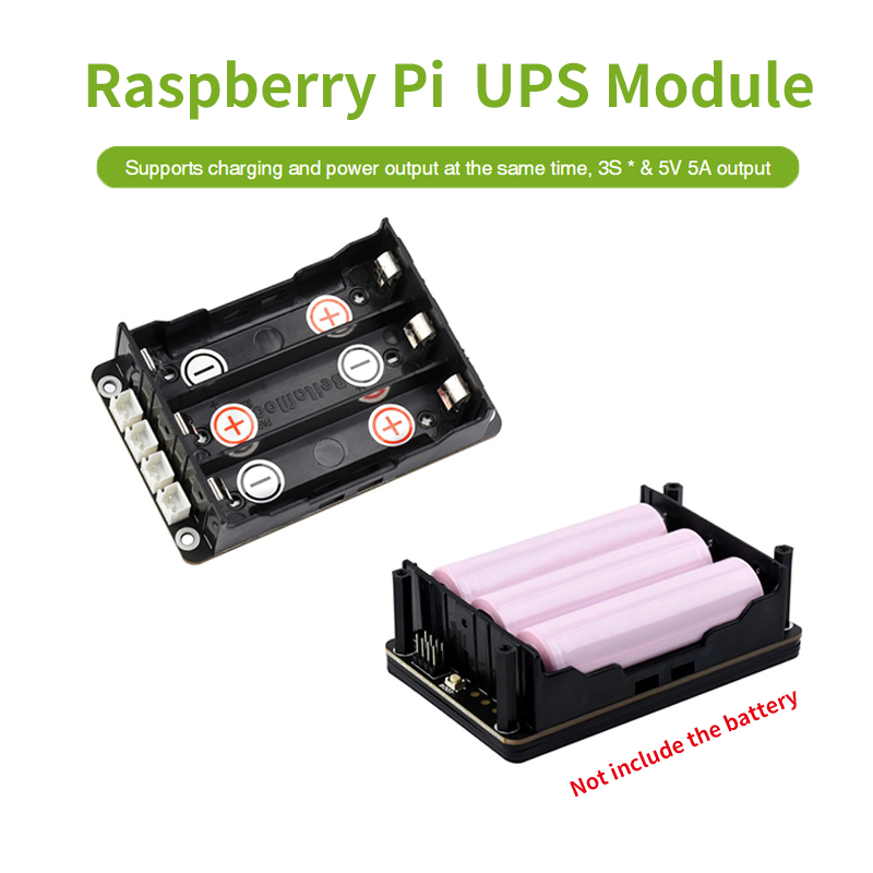 Raspberry Pi 5 UPS HAT Support - đánh giá và giá Raspberry Pi Uninterrupted Power Supply Ups 18650