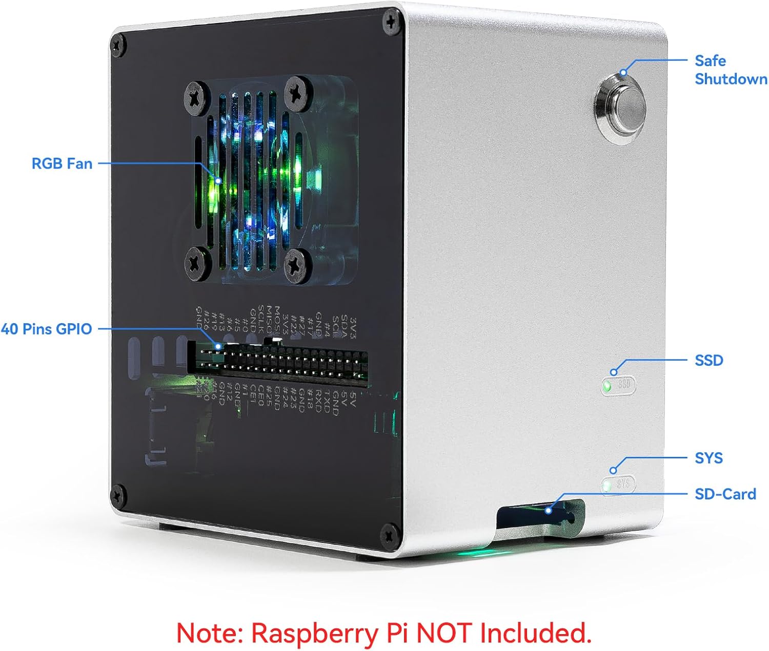 Pironman 5-Mini NVMe M.2 SSD P - đánh giá và giá Raspberry Pi Ai Kit Hailo-8L