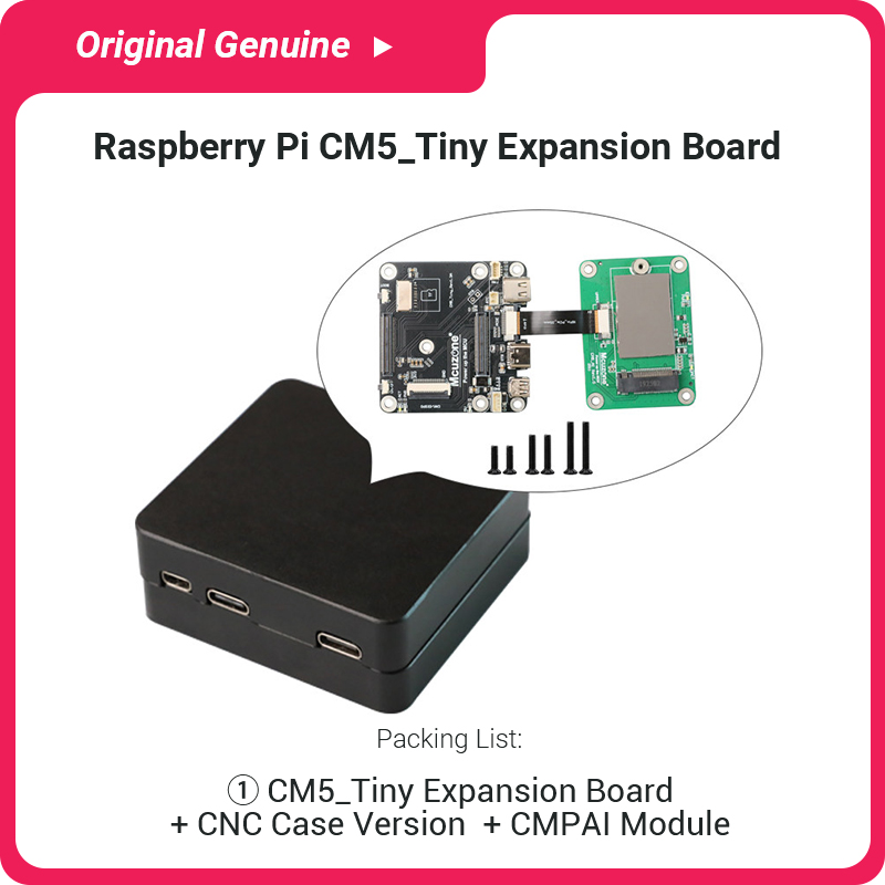 Complete CM5 Tiny Full Kit wit - đánh giá và giá Raspberry Pi Ai Kit Hailo-8L
