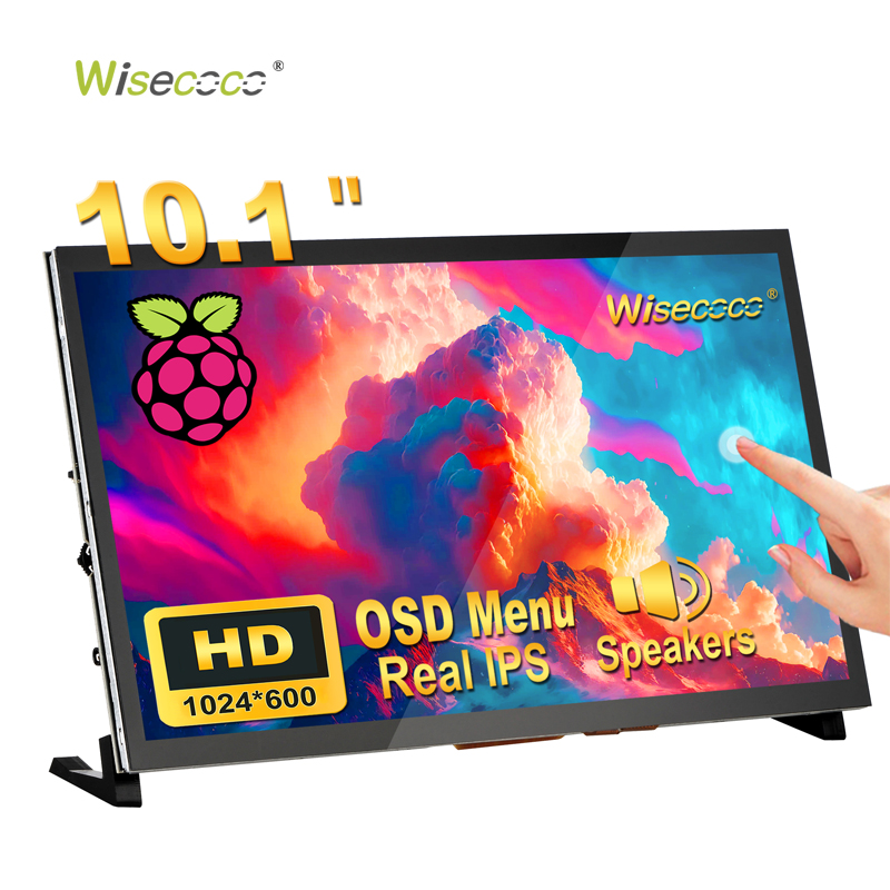 5 7 10.1 Inch 1024*600 HD Ips  - đánh giá và giá Raspberry Pi 10.1 Inch Capacitive Touch Screen Ips