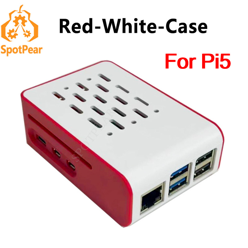 Raspberry Pi 5 Red-White cooli - đánh giá và giá Raspberry Pi 5 8Gb Board