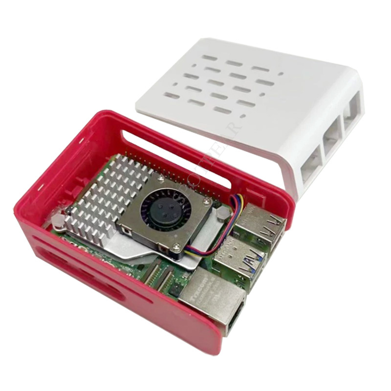 Raspberry Pi 5 Red-White cooli - đánh giá và giá Raspberry Pi 5 8Gb Board