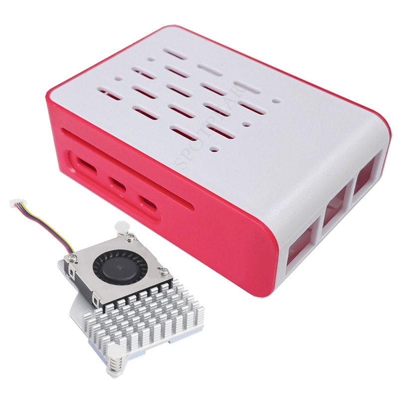 Raspberry Pi 5 Red-White cooli - đánh giá và giá Raspberry Pi 5 8Gb Board