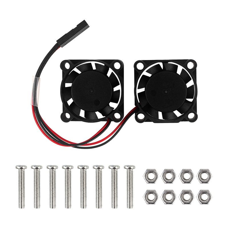 Dual Quạt Tản Nhiệt Cho Raspbe - đánh giá và giá Raspberry Pi Water Cooling Kit