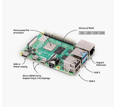 Original Raspberry Pi 4 Model  - đánh giá và giá Raspberry Pi 4 8Gb Ram Kit