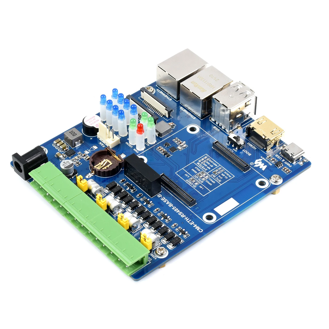 VivaChip TechCM4 IO Board RS48 - đánh giá và giá Raspberry Pi 4 8Gb Ram Kit