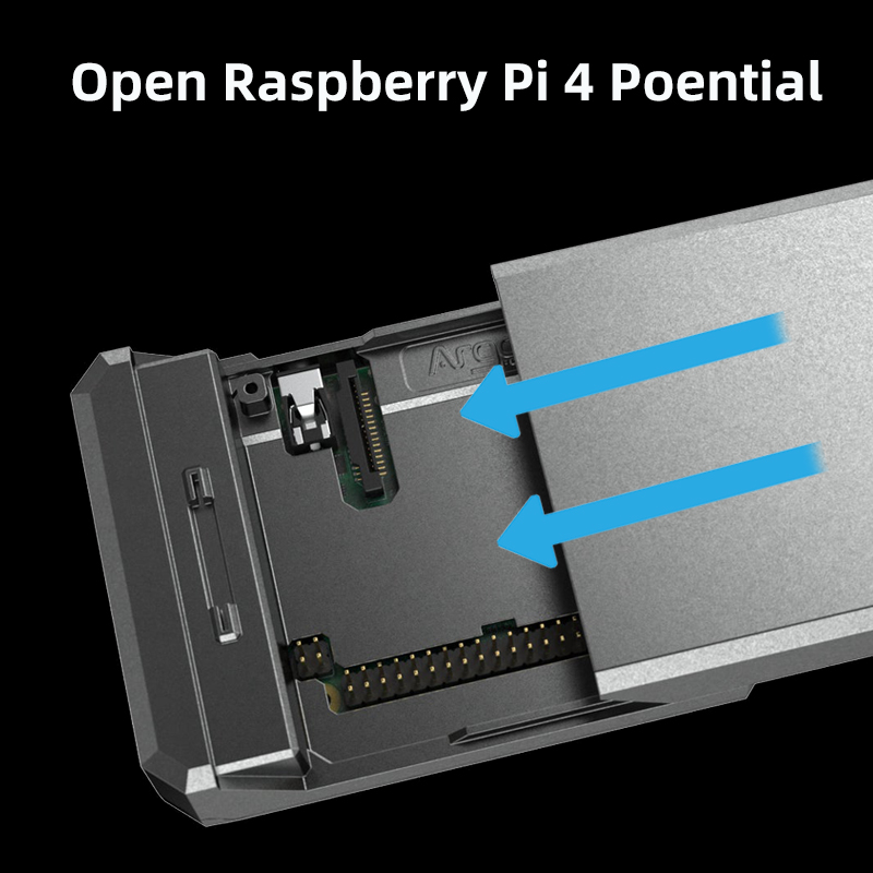Argon NEO Raspberry Pi 4 Ốp Lư - đánh giá và giá Argon One V3 M.2 Nvme Case